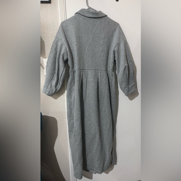 NWOT - Gray Bishop Sleeve Coat - Unknown Brand - Picture 6 of 7